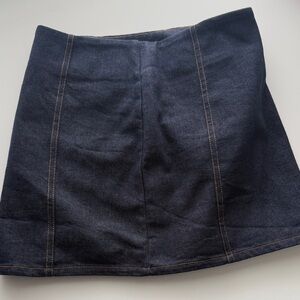 Dynamite Dark Denim Mini Skirt